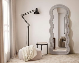 Hanah Home Espejo Mia Beige
